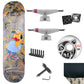 Drew House Lucky Duck Premium Complete Skateboard Kit Venture Trucks Pig Wheels 8.25"
