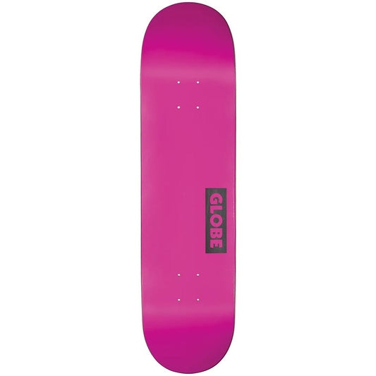 Globe Goodstock Skateboard Deck Neon Purple 8.25"
