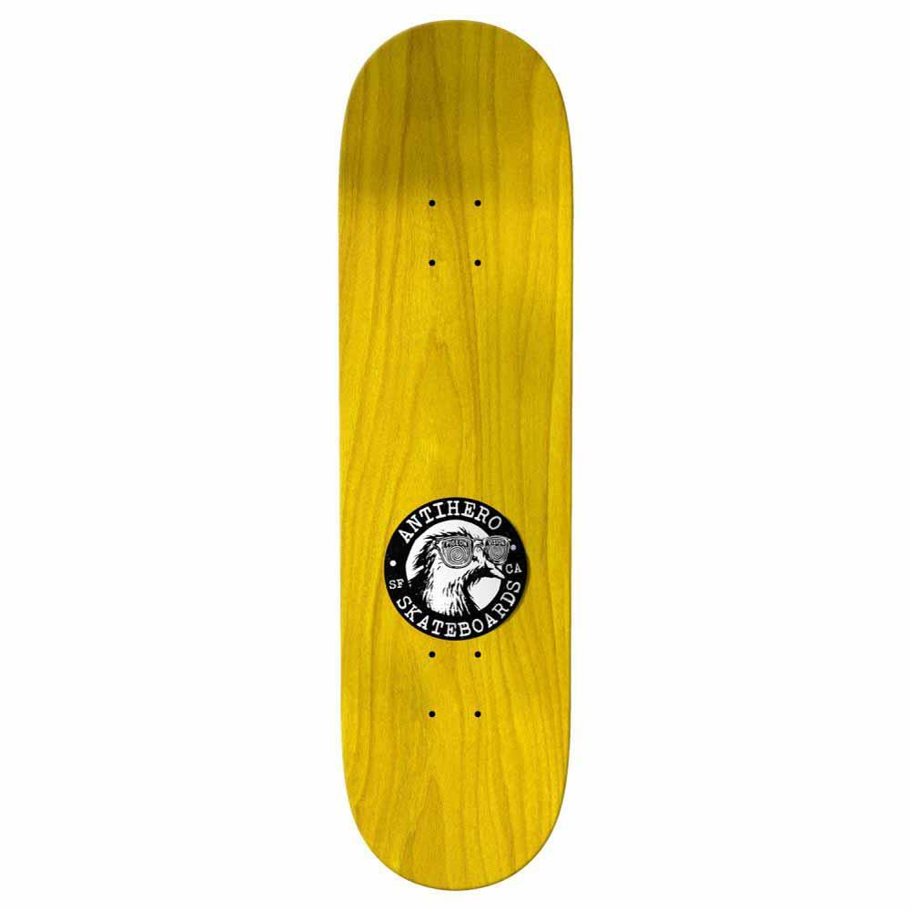 Anti Hero Pro Skateboard Deck Grant Pigeon Vision Yellow 8.25"