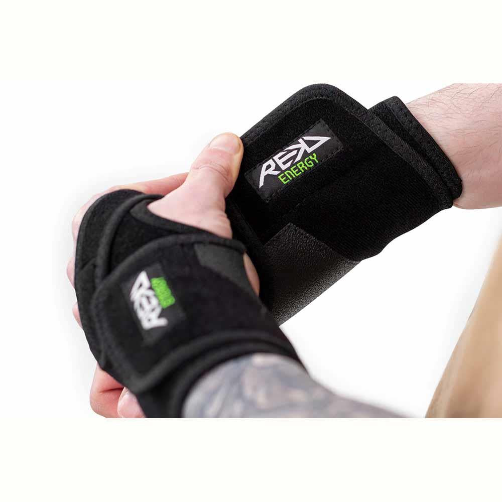 REKD Energy Freedom Wrist Guards Black