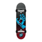 Santa Cruz Complete Skateboard Screaming Hand Fade Large Blue/Multi 8.25"
