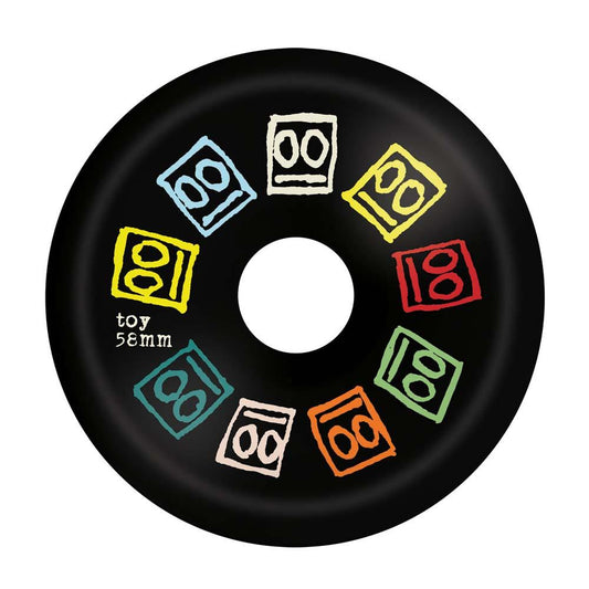 Toy Machine Bots Skateboard Wheels Black 97A 58mm