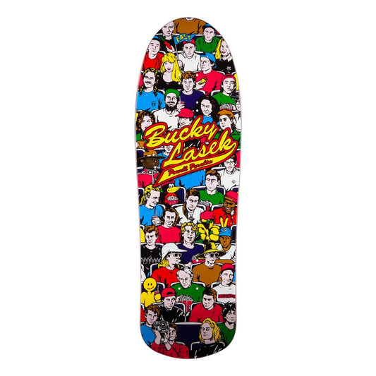 Powell-Peralta Bucky Lasek Stadium '02' Purple Skateboard Deck 9.82"
