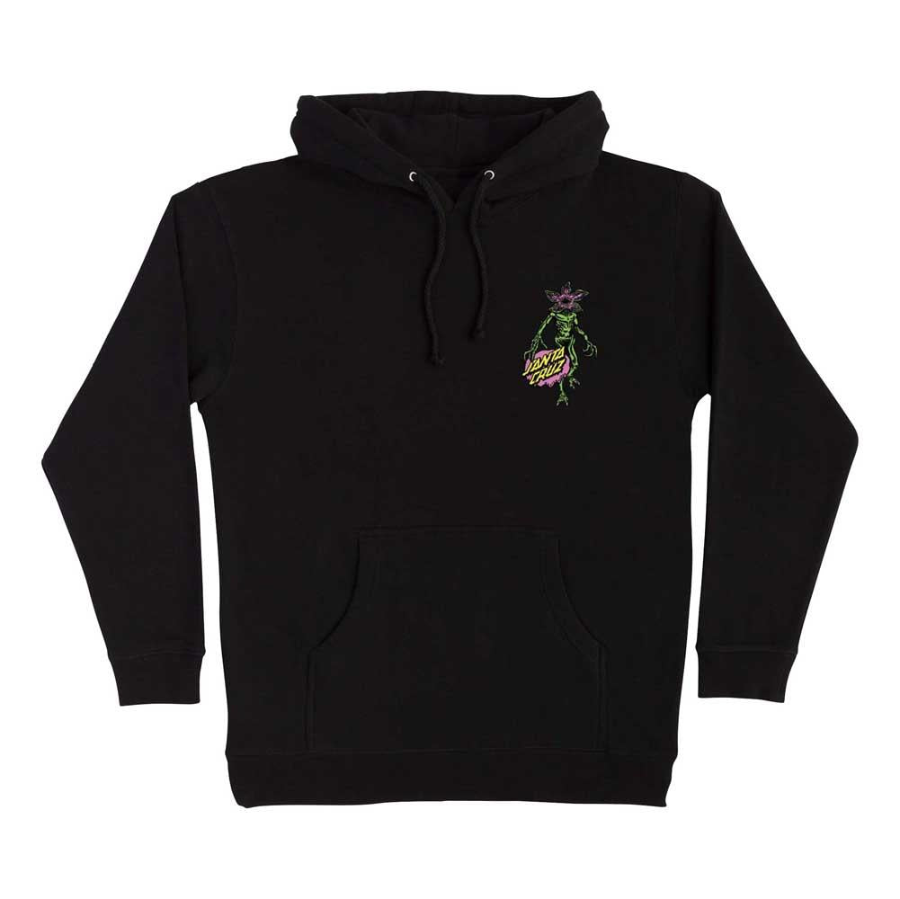 Santa Cruz X Stranger Things Demogorgon Dot Hooded Sweatshirt Black