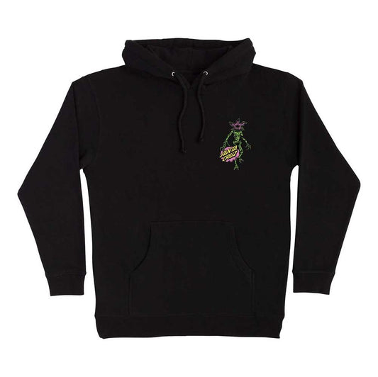 Santa Cruz X Stranger Things Demogorgon Dot Hooded Sweatshirt Black