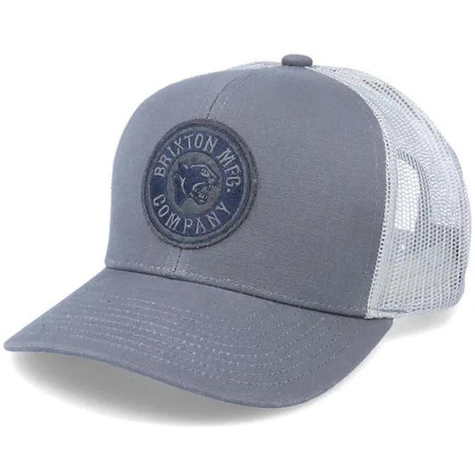 Brixton Forte Mesh Cap Grey Blue One Size