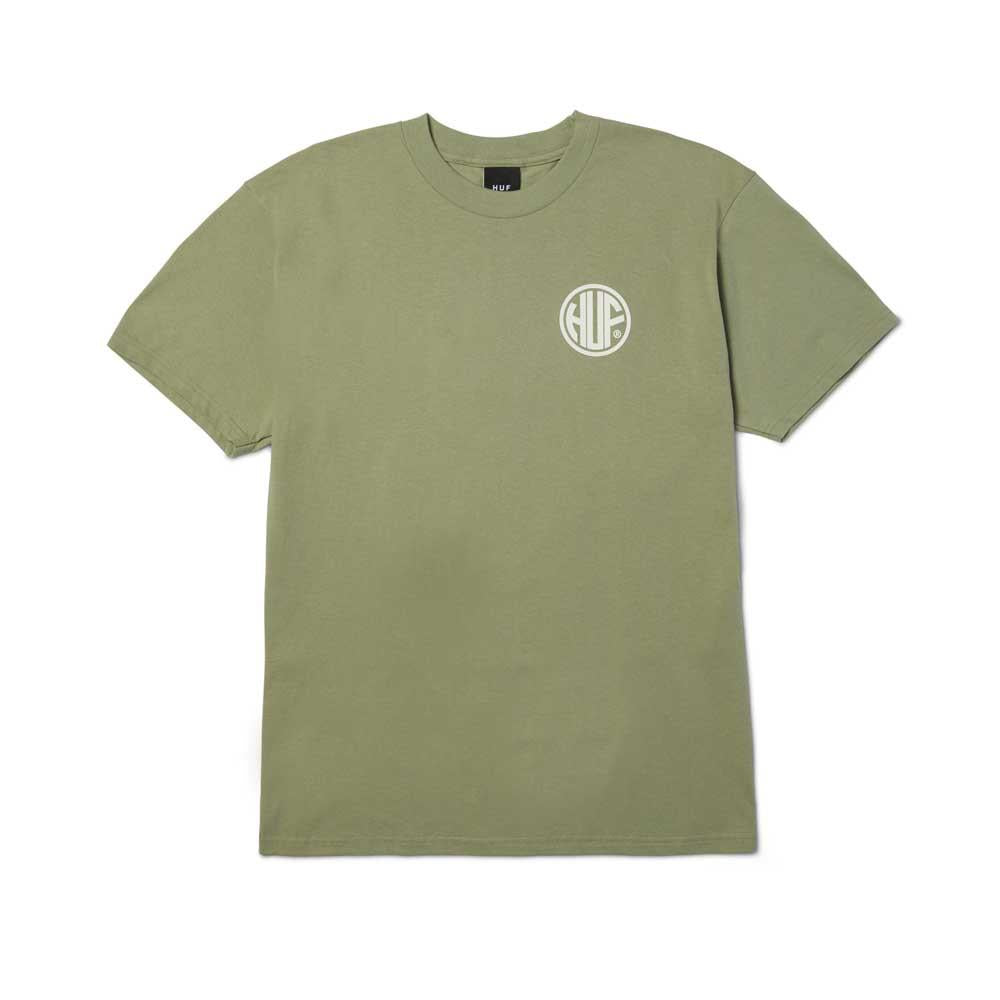 Huf Regional Short Sleeve T-Shirt Desert Green