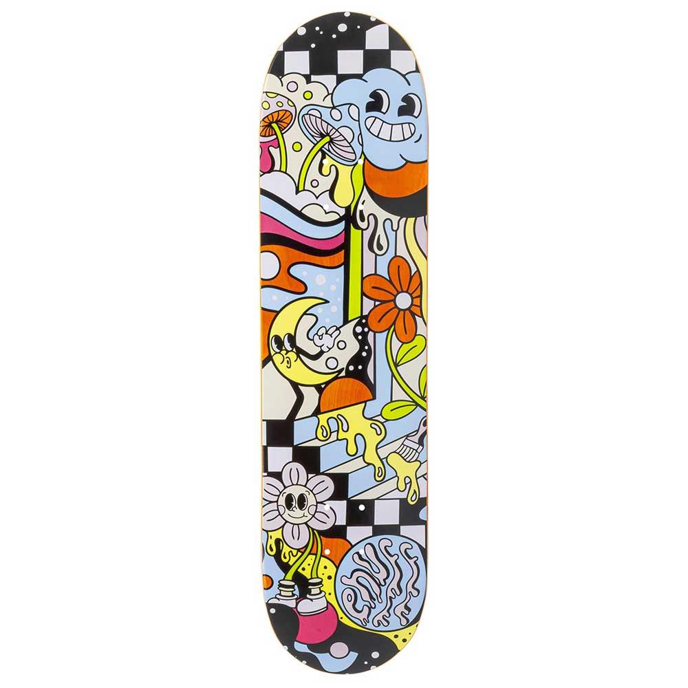 Enuff Designer Skateboard Deck Meltworld Dazed 8"