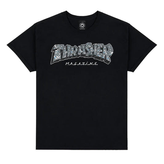 Thrasher Disco By Spanky T-Shirt Black