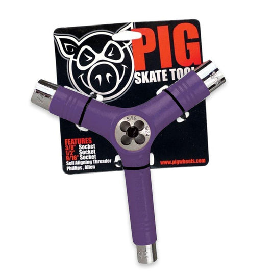 Pig Wheels Skateboard Tool Purple