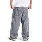 DC Shoe Co Baggy Denim Carpenter Pant Medium Grey