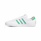 Adidas Skateboarding Nora Feather White Court Green Yellow Skate Shoes