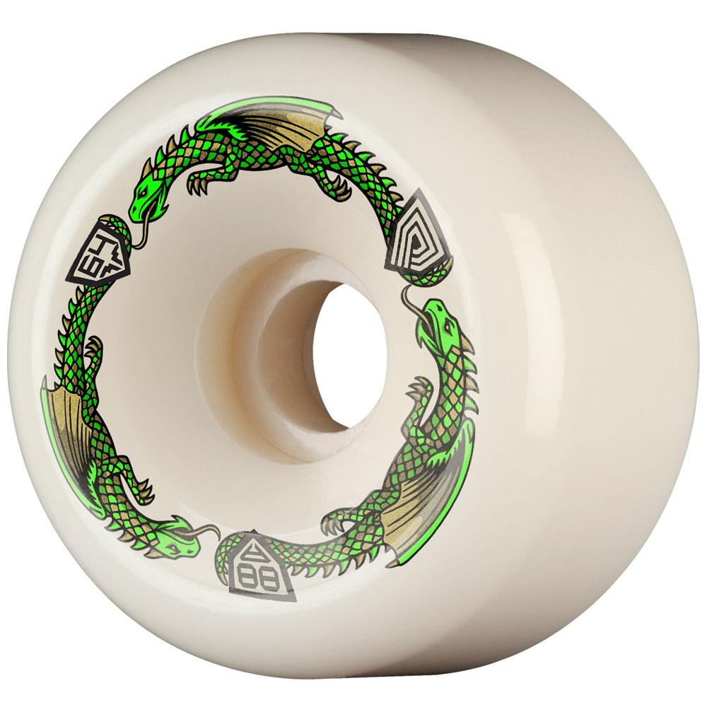 Powell-Peralta™ Dragon Formula Skateboard Wheels BOM 64mm 88A Off White