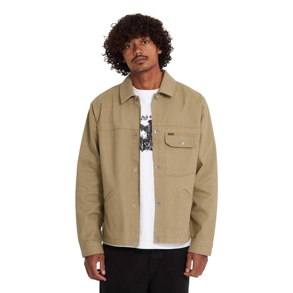 Volcom Lost Control Jacket Dark Khaki