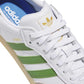 Adidas Skateboarding Samba ADV Cloud White Crew Green Gum Skate Shoes