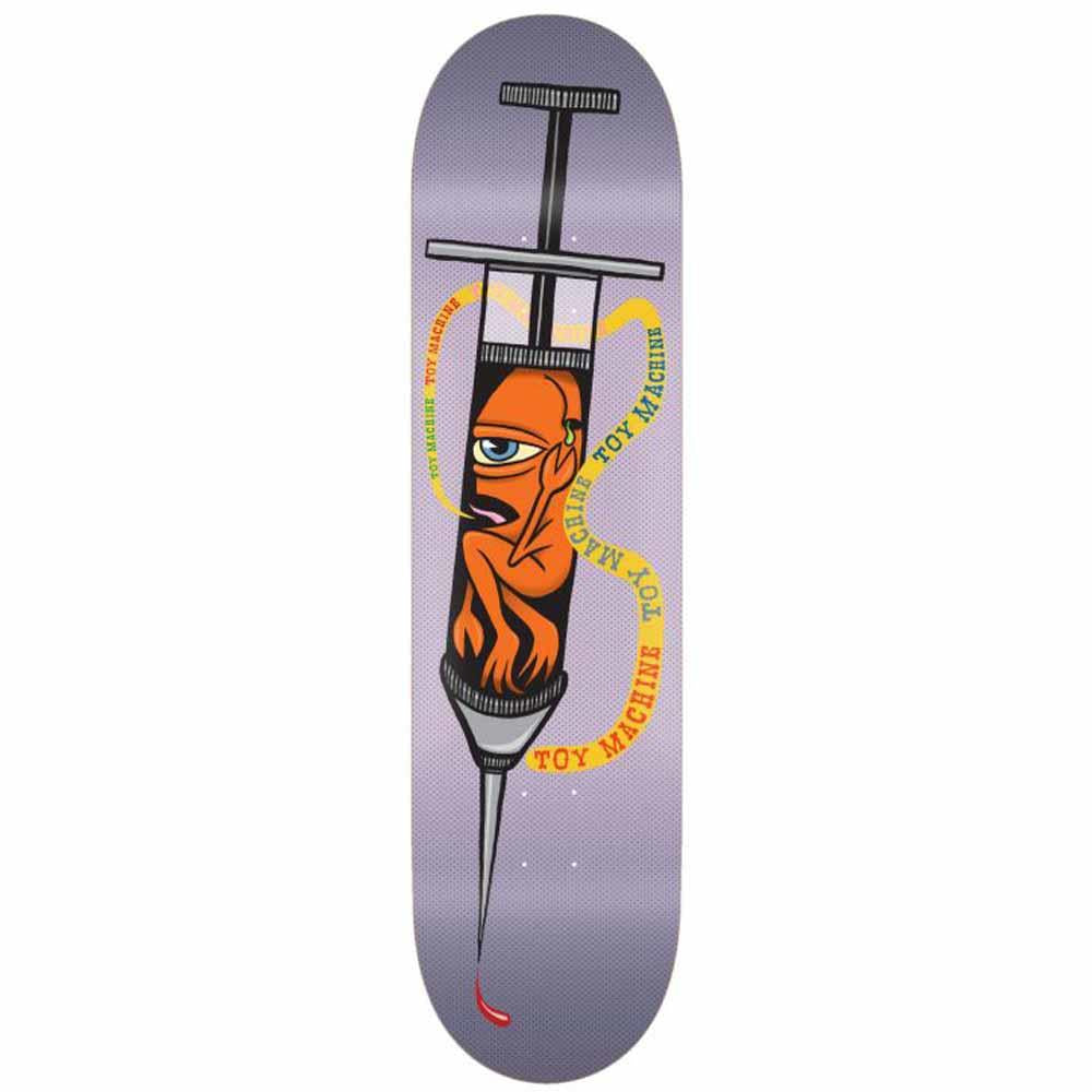 Toy Machine Syringe Skateboard Deck 8.25"