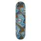 Santa Cruz Skateboard Deck Screaming Foam Hand 7ply Birch Brown Multi 8.25"