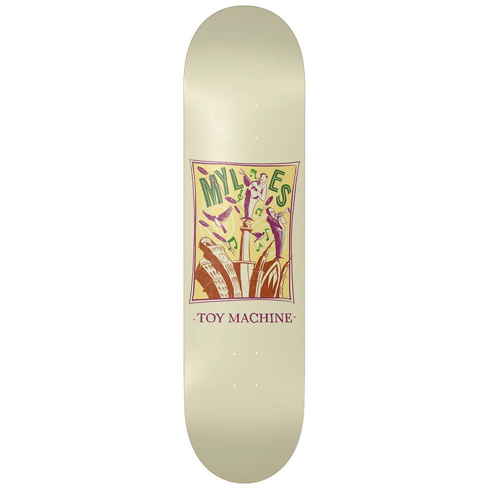 Toy Machine Myles Willard Jazz Skateboard Deck 8.5"
