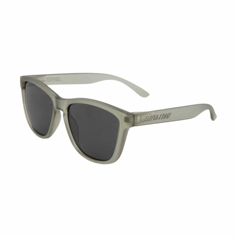 Santa Cruz Boss Strip Sunglasses Stone Grey Black One Size