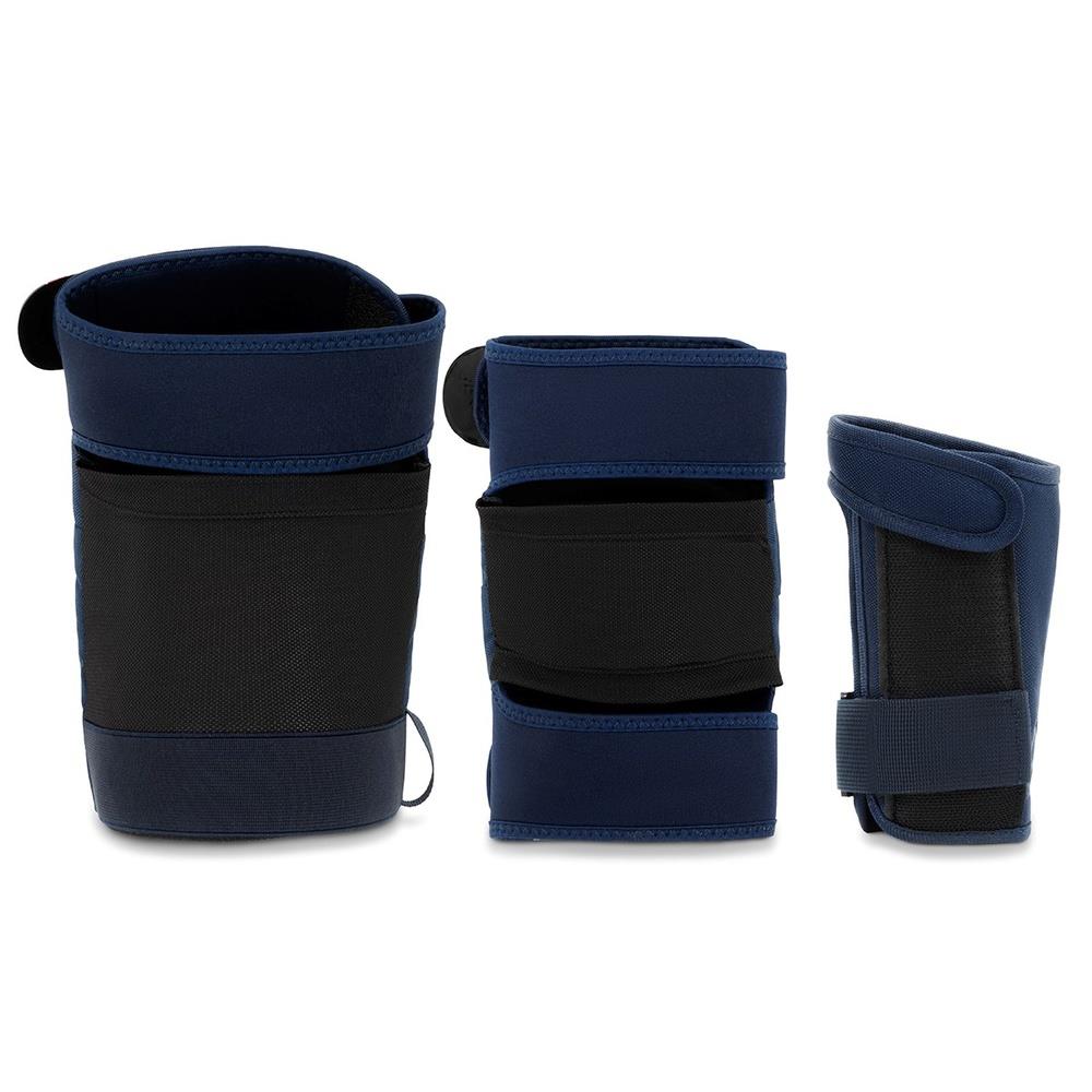 REKD Shield Triple Padset Knee Elbow Wrist Blue