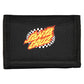 Santa Cruz Wallet Oval Check Flame Black One Size