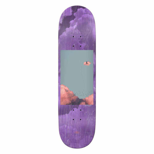 Real Skateboard Deck Kyle Thevi Purple 8.25"