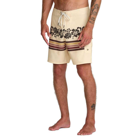 RVCA Exotica 17" Swimming Trunks Butter Yellow