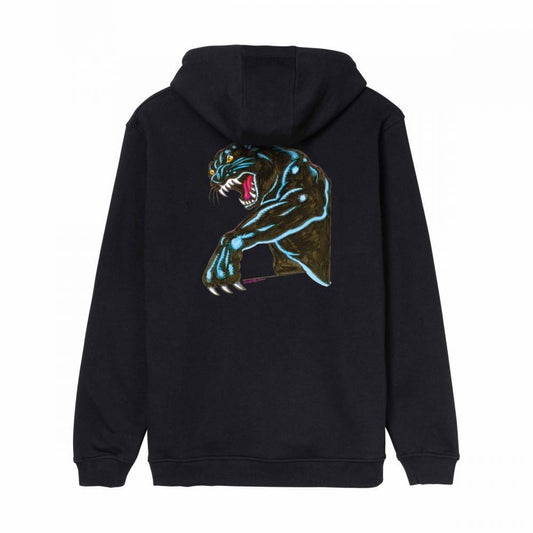 Santa Cruz Natas Sketch Panther Hooded Sweatshirt Black