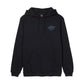 Santa Cruz Meek Pinstripe Slasher Hooded Sweatshirt Black