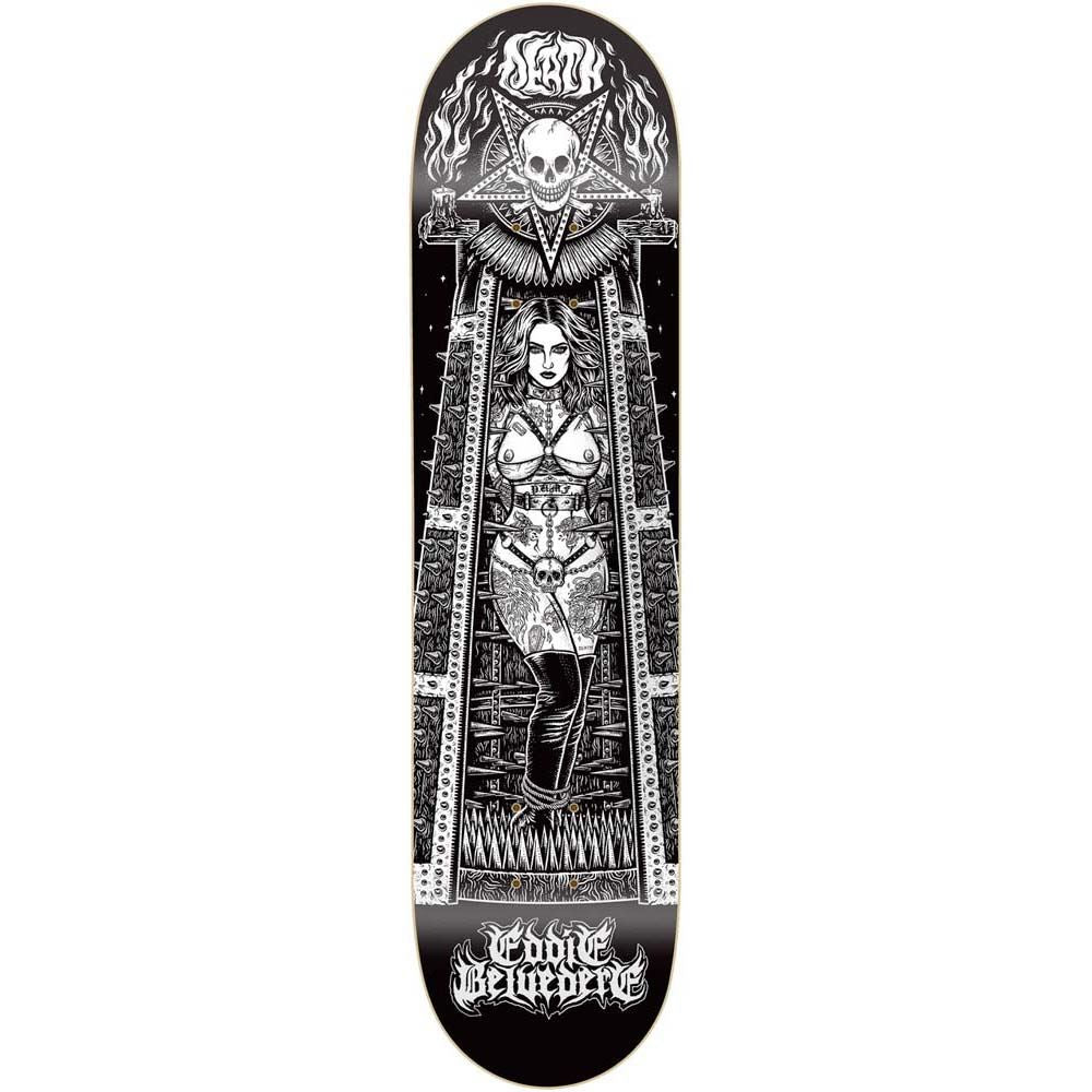 Death Skateboards Eddie Belvedere Maiden Skateboard Deck 8.25"