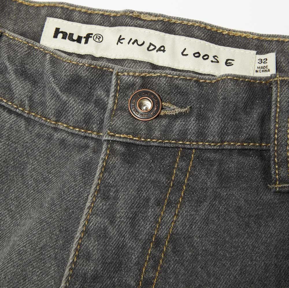 Huf Kinda Loose Double Knees Pants Frost Gray