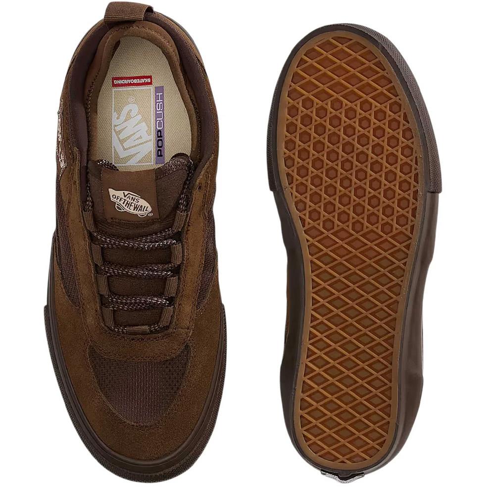 Vans Skate Safe Low Skate Shoes Chocolate Brown