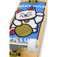 Enuff Lucky Cat Complete Skateboard 92A Medium Wheels Natural 8"