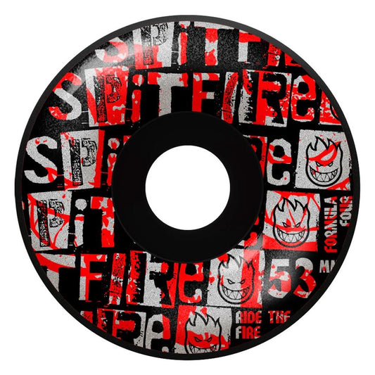 Spitfire Formula Four Skateboard Wheels Team Ransom Radial 99 53mm