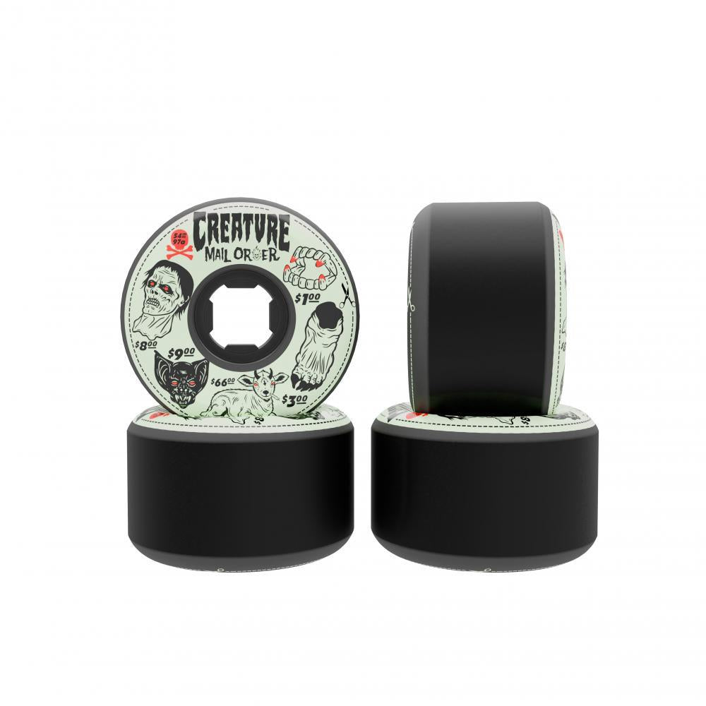 OJ Skateboard Wheels Creature Mail Order Bloodsucker Black 54mm 97a