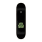 Creature Pro Gravette Hippie Skull IV Pro Black Green Skateboard Deck 8.3"