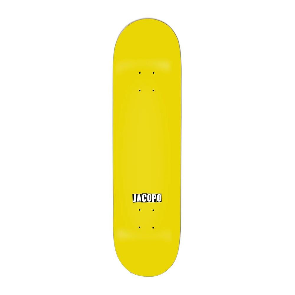 Baker Jacopo Carozzi Mercurials Skateboard Deck Yellow 8.25"
