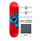 Santa Cruz Screaming Hand Red Complete Skateboard Kit 8"