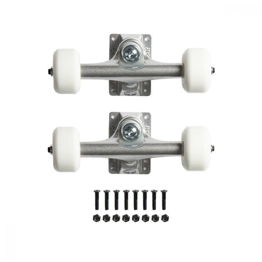 Arbor Surplus Truck Set 5.25 Low Inverted Kingpin Silver 8"