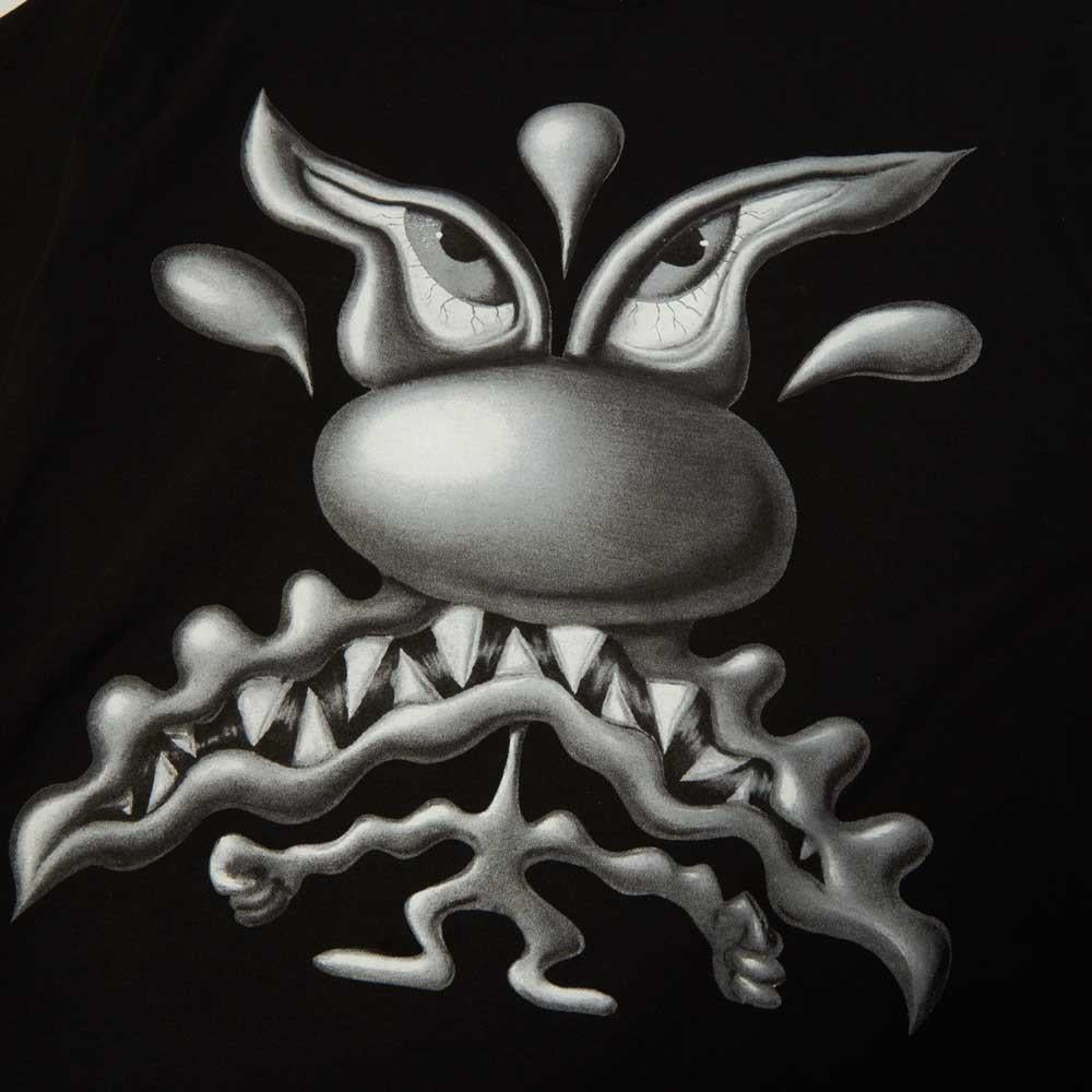 HUF x Kenny Scharf  Mean Guy T-Shirt Black