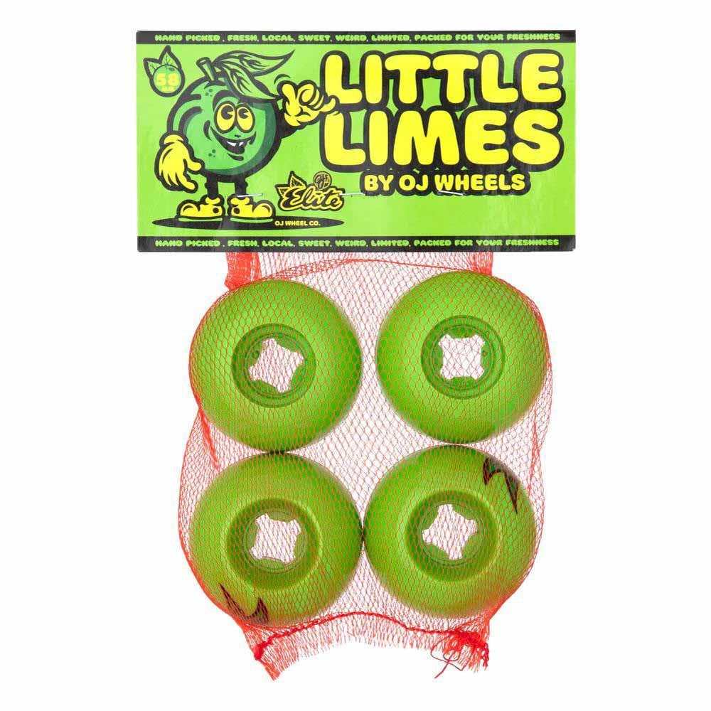 OJ Skateboard Wheels Little Limes Lil Doodies 99a Green 58mm