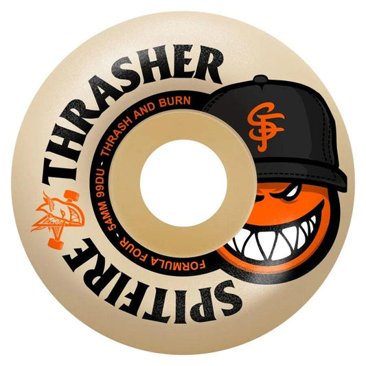 Spitfire X Thrasher The City Formula Four 99 Radial Full Skateboard Wheels 54mm