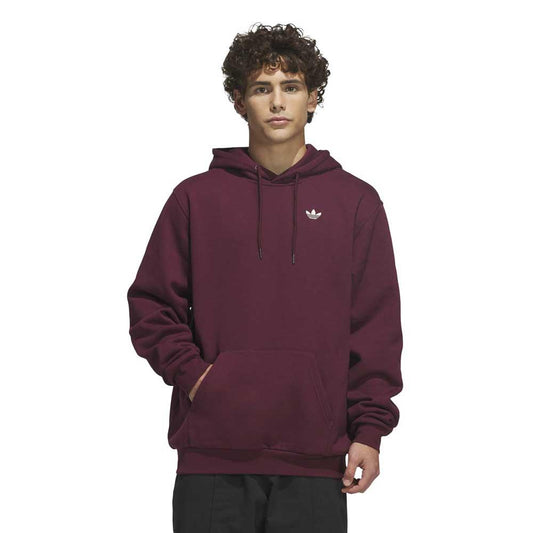 Adidas Skateboarding Skate Logo Hooded Sweatshirt Maroon