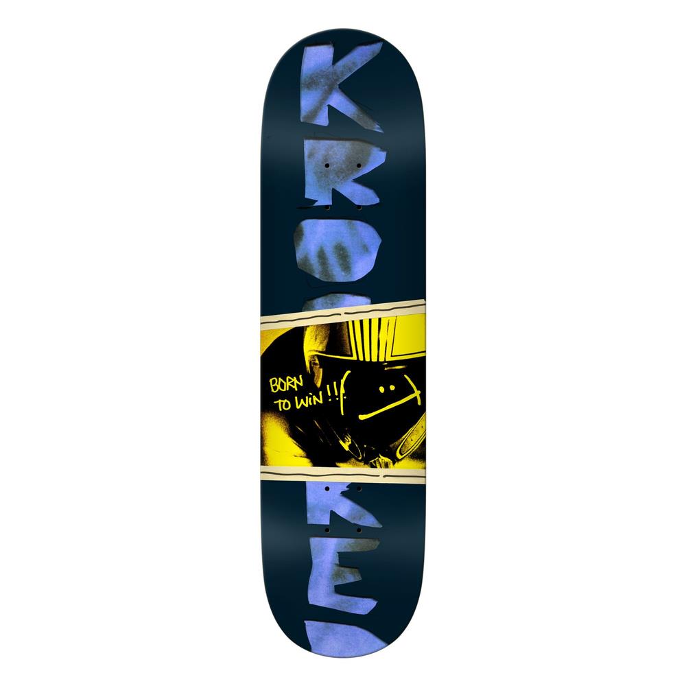 Krooked Team Btw Skateboard Deck Black 8.25"