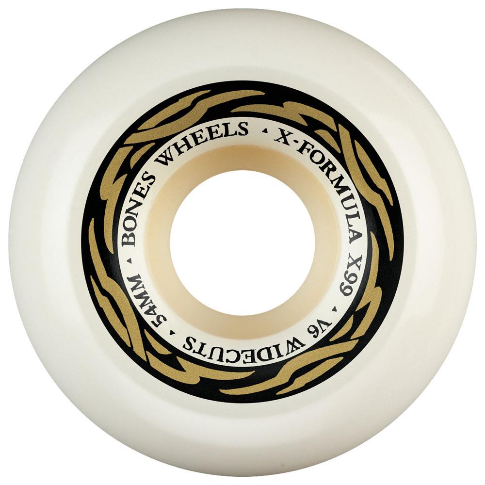BONES Skateboard Wheels X-Formula V6 Wide-Cut SP26 54mm 99A