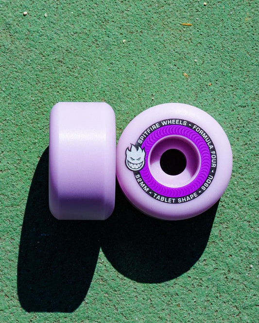 Spitfire Formula 4 Team Tablet Colors 52mm Skateboard Wheels Lavender 99a