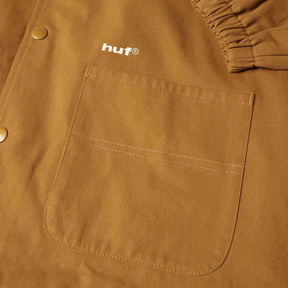 Huf 89 Twill Coaches Jacket Rubber White