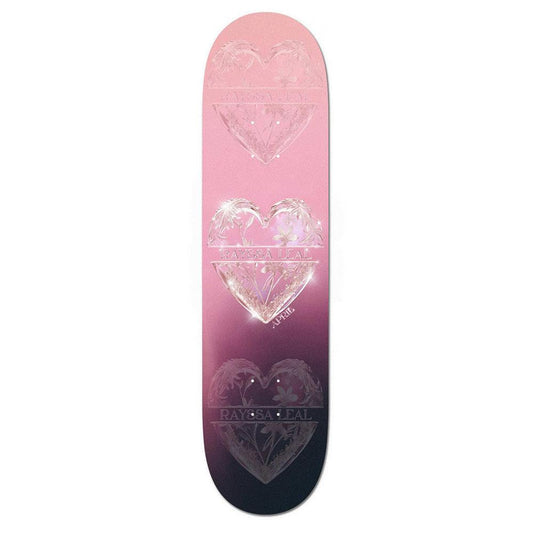 April Skateboards Rayssa Leal 'Heart' Skateboard Deck 8"