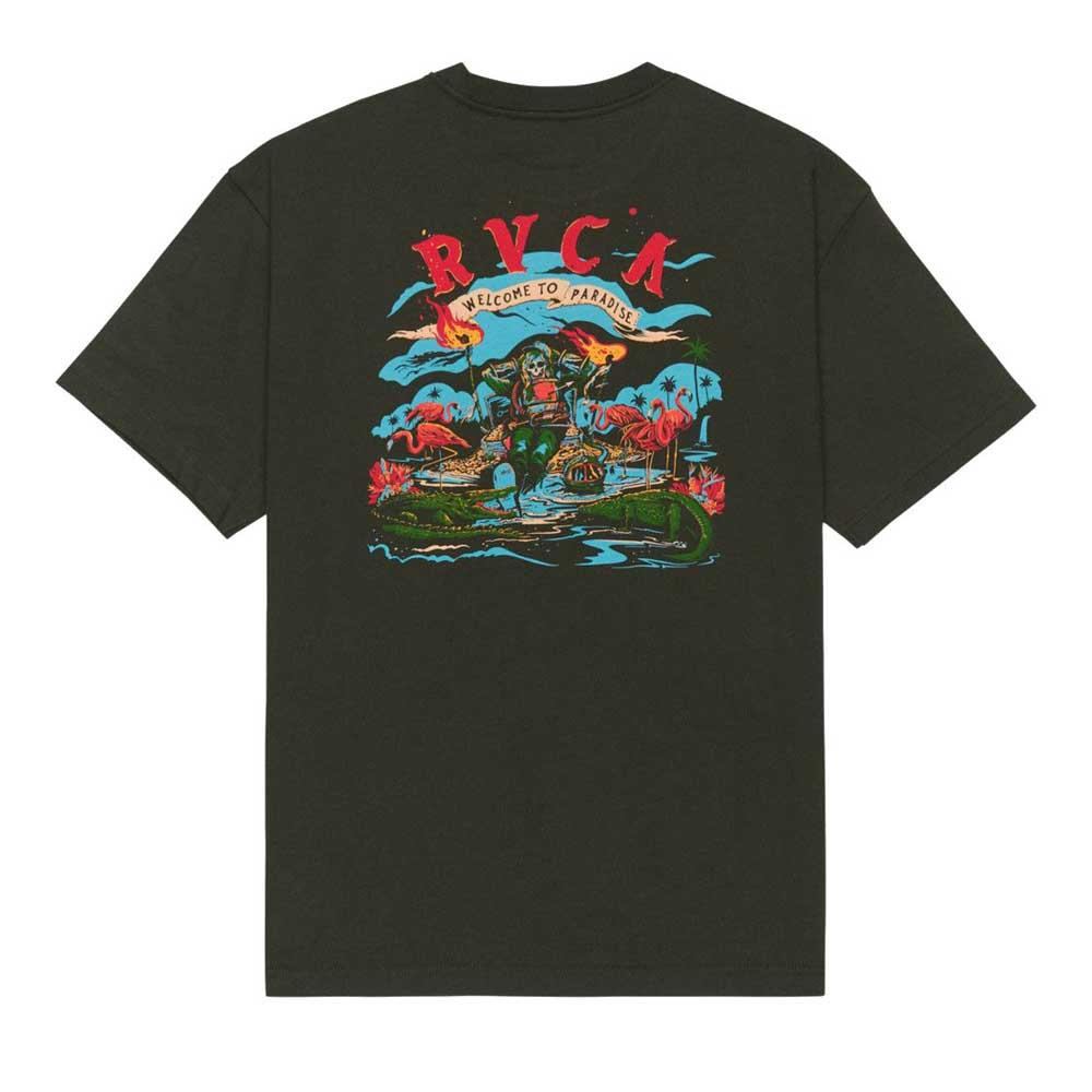 RVCA Welcome to RVCA T-Shirt Pirate Black