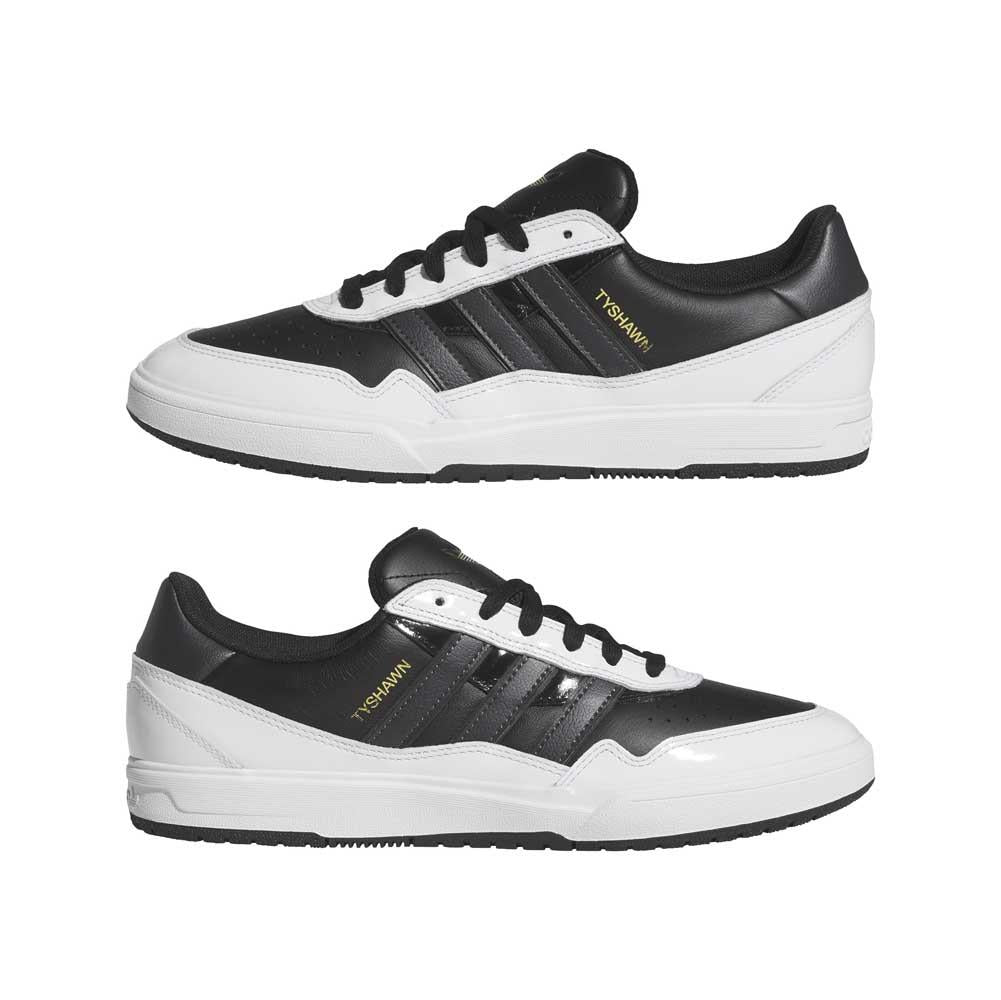 Adidas Skateboarding Tyshawn II Skate Shoes Core Black Carbon Cloud White